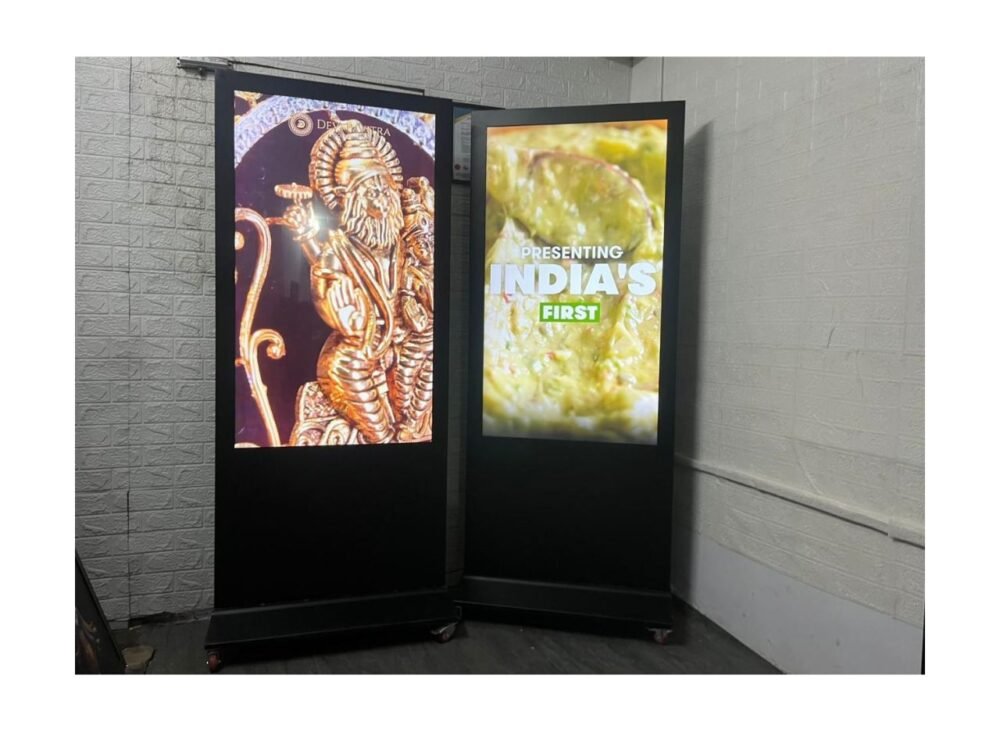 55 inch Touch Digital Standee Indoor Kiosk Digital Signage Floor Standing Display | 55 inch Touch Digital signage Kiosk Floor Standing Totem display