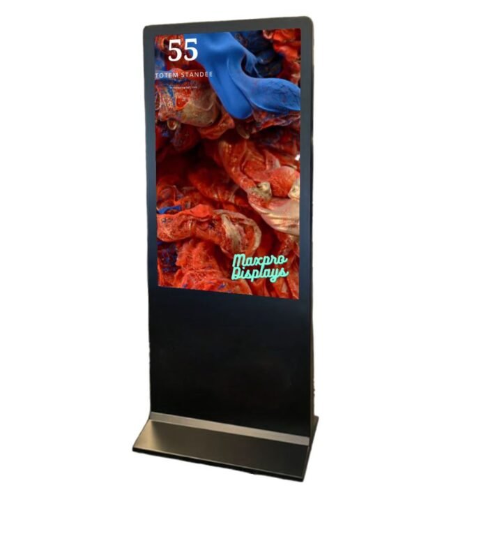 55 inch Digital Standee Indoor Digital Signage Floor Standing Display | 55 inch Digital signage Floor Standing Totem display