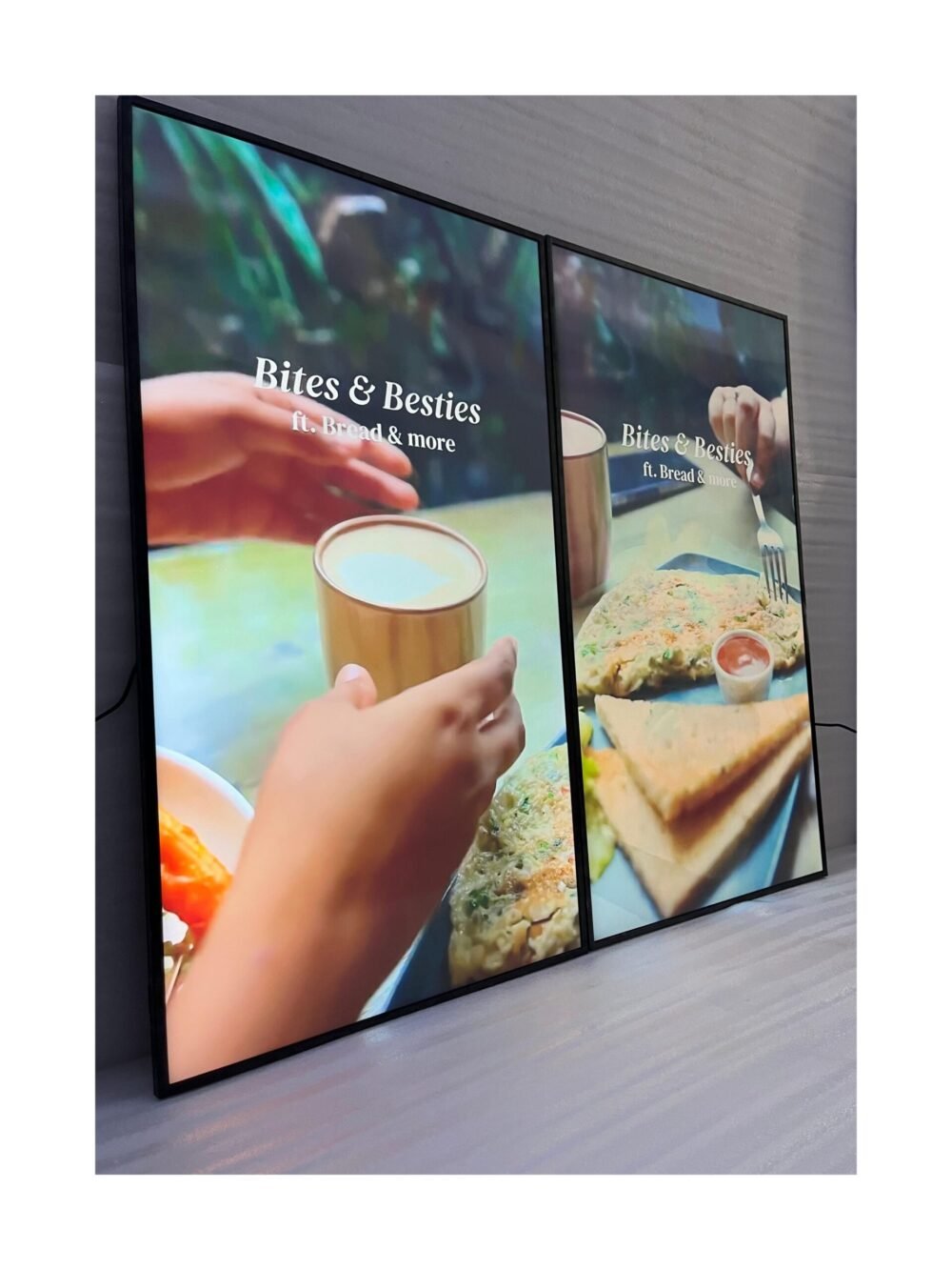 55 inch Digital Menu Display Screen for Restaurant Cafe Fast Food | 55 inch Digital menu Display Signage - Image 3
